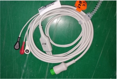 BLT 3-Lead ECG Cable